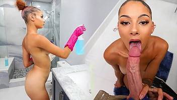 My new mulatto maid Dora Belle accepts money to suck my cock - ebony porn - xvideos.com on ipornview.com