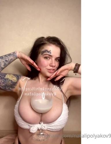 Natalia Polyakova @natalipolyakov9 - drink milk - thothub.to on ipornview.com