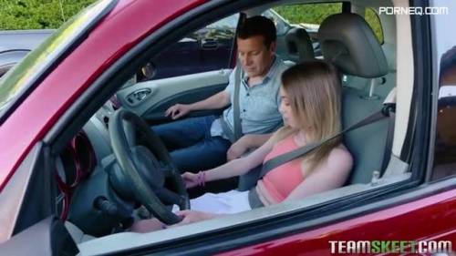 Angel Smalls lets a driving instructor fuck her tiny ass to get the licence - new.porneq.com on ipornview.com