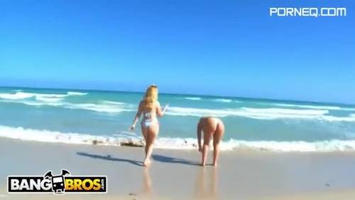 After beach Sara Jay and her friend are ready for threesome - new.porneq.com on ipornview.com