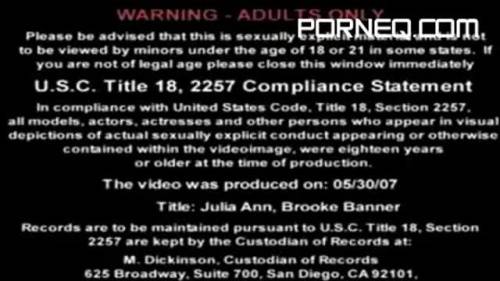 Brooke Banner and Julia Ann share a huge cock in (1) - new.porneq.com on ipornview.com