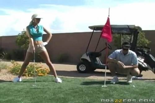 Busty blonde banged by her golf instructor - new.porneq.com on ipornview.com