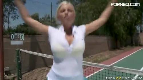 Hardcore Outdoors Sex With Busty Blonde Britney Amber On Tennis Court - new.porneq.com on ipornview.com