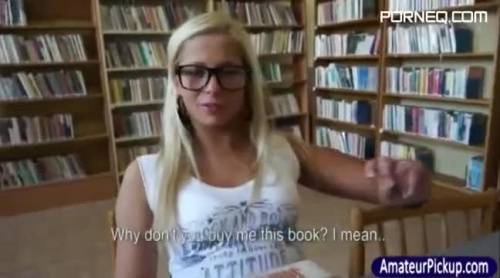 Super cute blonde anal rides in library sleazyneasy com - new.porneq.com on ipornview.com