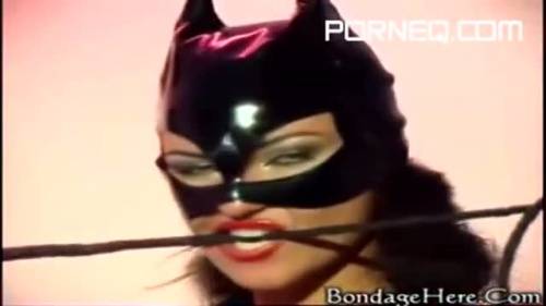 Hot latex cat lady in sexy bondage showing off her perfect (1) - new.porneq.com on ipornview.com